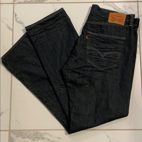 Levi’s 501 Button Fly Jeans 36/32. Straight Leg - Picture 7 of 8